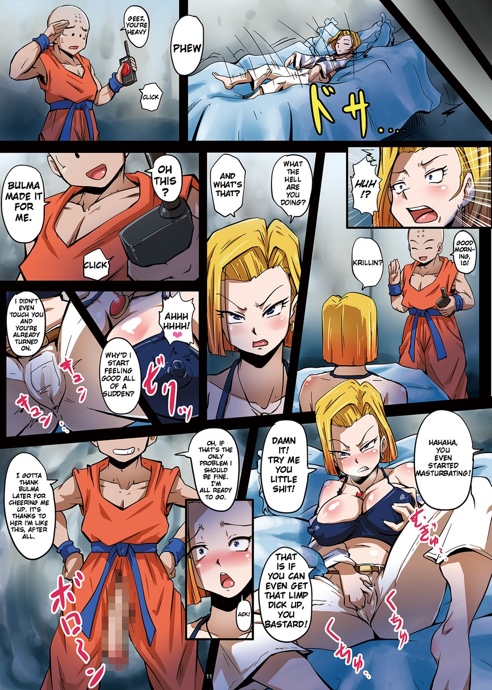 Hentai Manga Comic-The Plan to Subjugate 18 -Bulma and Krillin's Conspiracy to Turn 18 Into a Sex Slave-Read-12